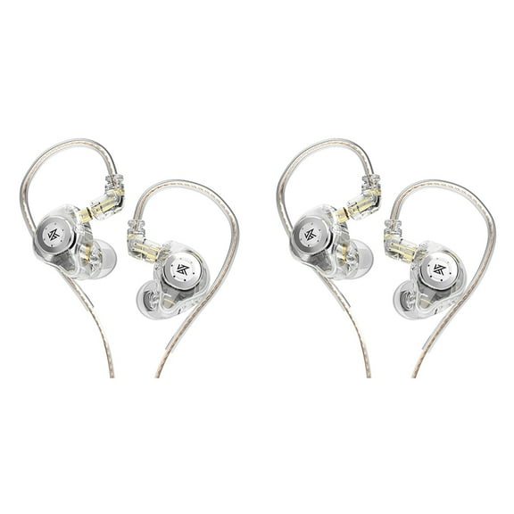 2X Pro In-Ear Headphone HIFI Stereo Earphones with Detachable Cable Sports Noise No Microphone-E