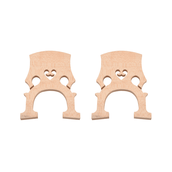 2X Professional Cello Bridge for 4/4 Size Cello Exquisite Maple Material