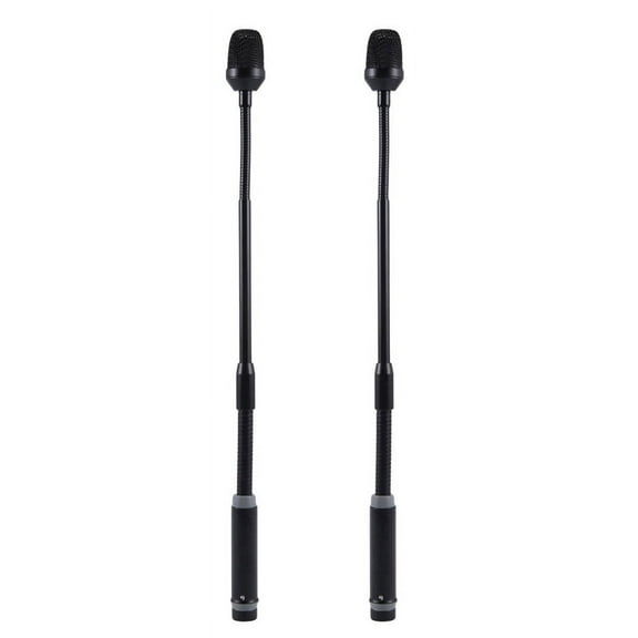 2X Professional Dynamic Gooseneck DJ Microphone for Mixer Dedicated Disc Shouting Microfone KTV Bar