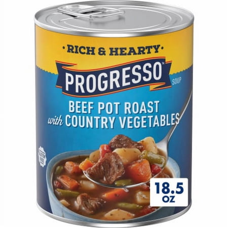 2X-Progresso Rich & Hearty Beef Pot Roast With Country Vegetables Soup - 18.50 oz - 1 ct