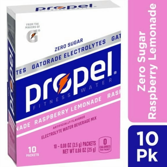 2X - Propel Raspberry Lemonade Water Beverage Mix