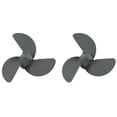thumbnail image 1 of 2X Propeller 7 1/4Inch x 4 3/4Inch 58130-ZV0-841ZB for Outboard Engine BF2 / BF2.3 XNH283X (STIN GRAY), 1 of 7