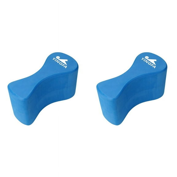 2X Pull Buoy Swim Training Leg Float for Adults & Youth Swimming Pool Strokes & Upper Body Strength EVA & Free,Blue