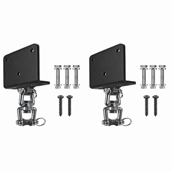 2X Punching Bag Hanger for Heavy Bag Beam Mount Hardware 360 Rotation Boxing Bag Ceiling Mount I-Beam Beam Mount Hooks