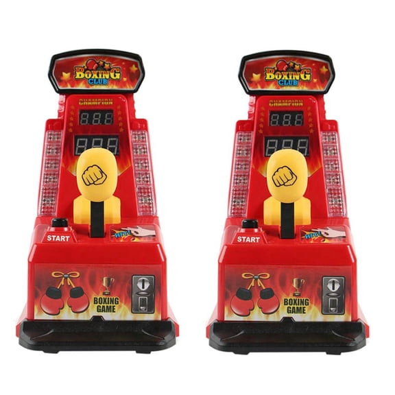 2X Puzzle Game Fighting Stretch Machine Toy Finger Boxing Integrator Mini Table Type Finger Force Fight