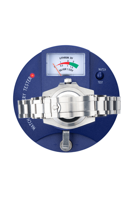 2X Quartz Movement Tester ,Circular Type Watch Battery Pulse Tester and 1.5V 3V Button Cell Battery Analyzer