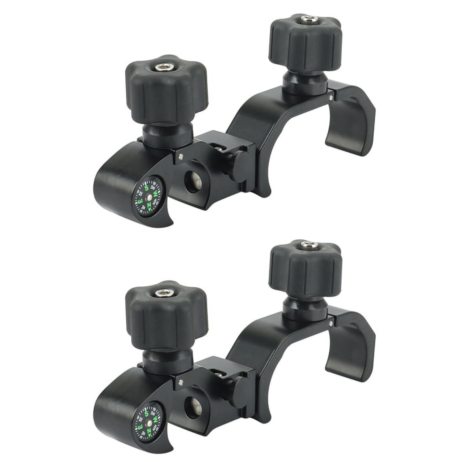 2X Quick Release Pole Clamp with Compass & Data Collector Cradle ,GPS, STATION TSC3