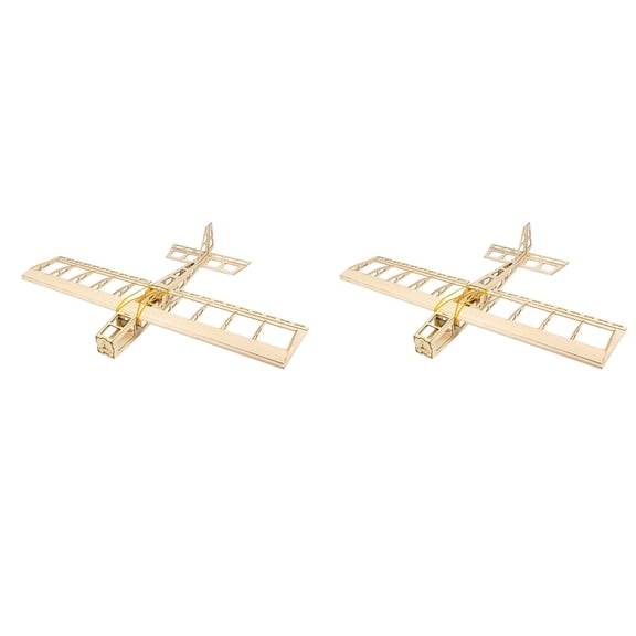 2X R03 STICK-06 Airplane 580mm Wingspan Balsa Wood DIY Electric Aircraft RC Flying Toy Version Unassembled Single