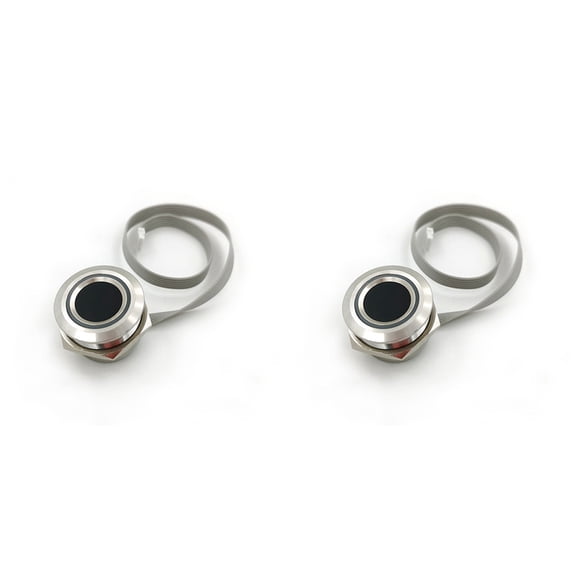 2X R503-S Circular Capacitance Fingerprint Module,Color Lamp Ring,150 Fingerprint,for Fingerprint Identification
