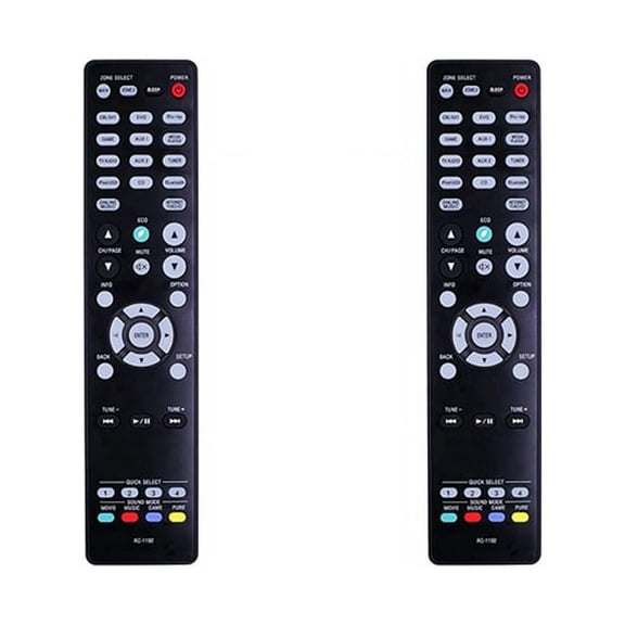 2X RC-1192 for AV RECEIVER AVR-S900W AVR-X2100W AVR-X2200W Remote Remote Control