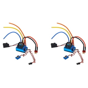 2X RC Racing ESC 120A Sensor Big Current Speed Controller RC Car Accessories for 1/8 1/10 1/12 Car Crawler Boat Part