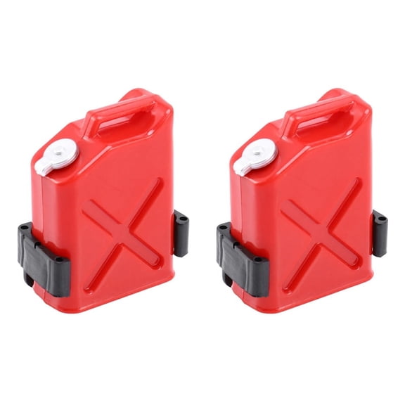 2X RC Rock Crawler 1:10 Accessories Mini Tank for CC01 Axial SCX10 90046 D90 D110 -4 Red