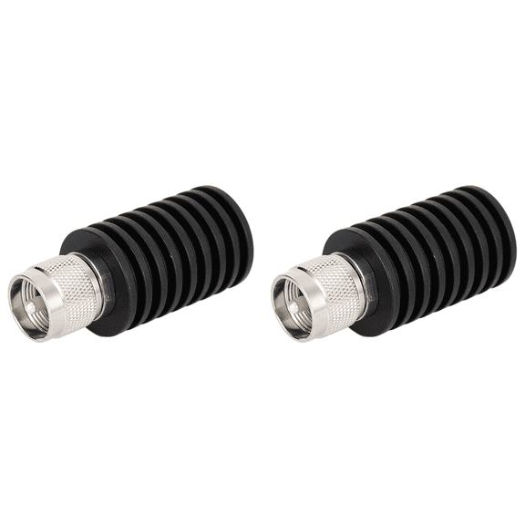 2X RF POWER 25W UHF Type PL259 Male Connector 50 Ohm DC-1GHz Dummy Load Plug(25W)