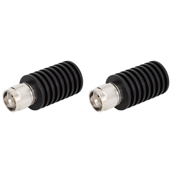 2X RF POWER 25W UHF Type PL259 Male Connector 50 Ohm DC-1GHz Dummy Load Plug(25W)