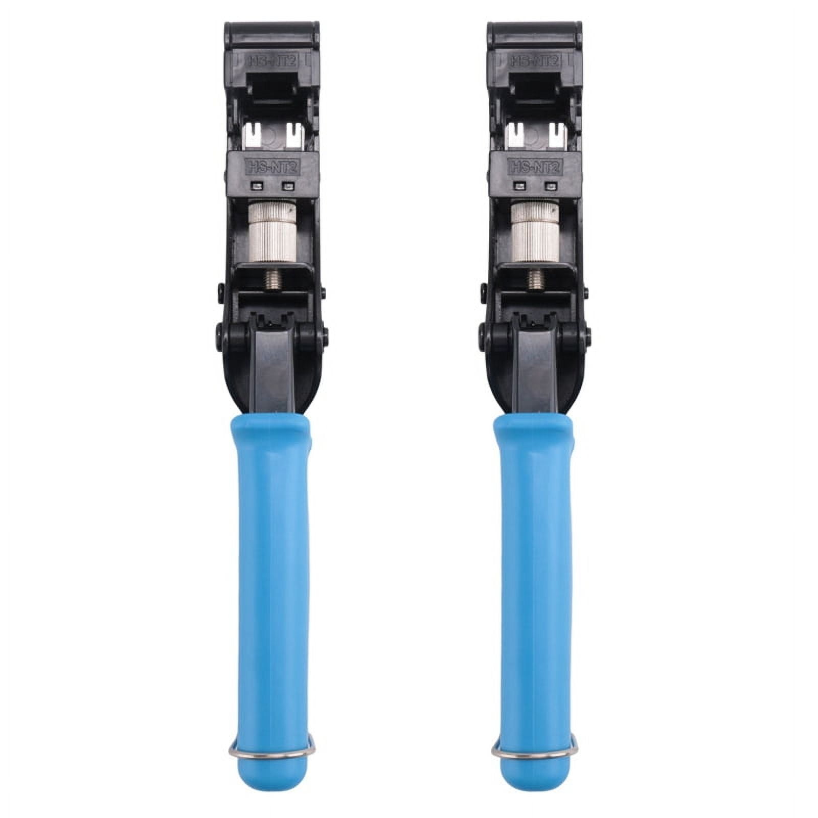 2X RJ45 Crimping Tool , RJ11 4-Pair for Jacks