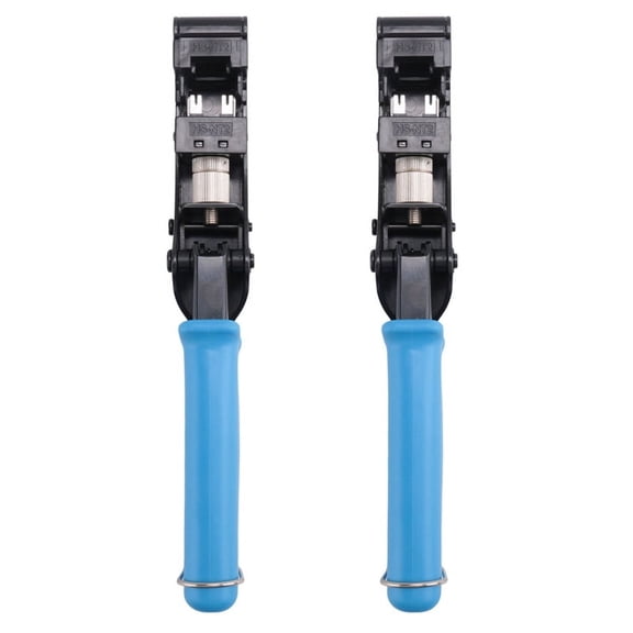 2X RJ45 Crimping Tool , RJ11 4-Pair for Jacks
