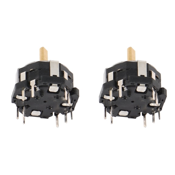 2X RKJXT1F42001 4-Way Switch Car Navigation Encoder Key Rocker Switch RKJXT1F42001 with Push Switch Encoder