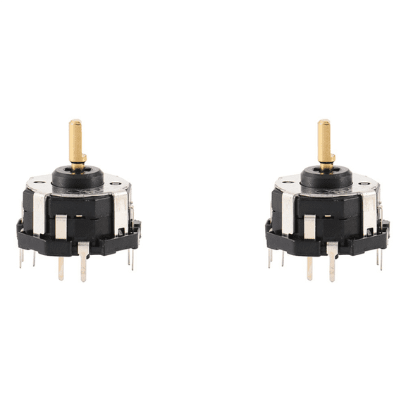 2X RKJXT1F42001 4-Way Switch Car Navigation Encoder Key Rocker Switch with Switch Encoder