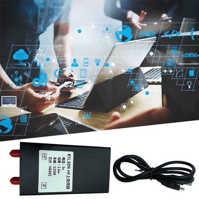 2X RTLSDR NE602 125MHZ 1.6W 150K30MHZ HF Upconverter for RTL2383U RTL