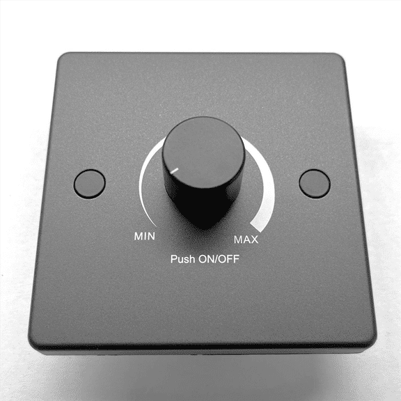 2X RV Light Dimmer Light Switch Control Panel 12-24V 5A Universal PWM Dimmer Low Voltage Dimmer