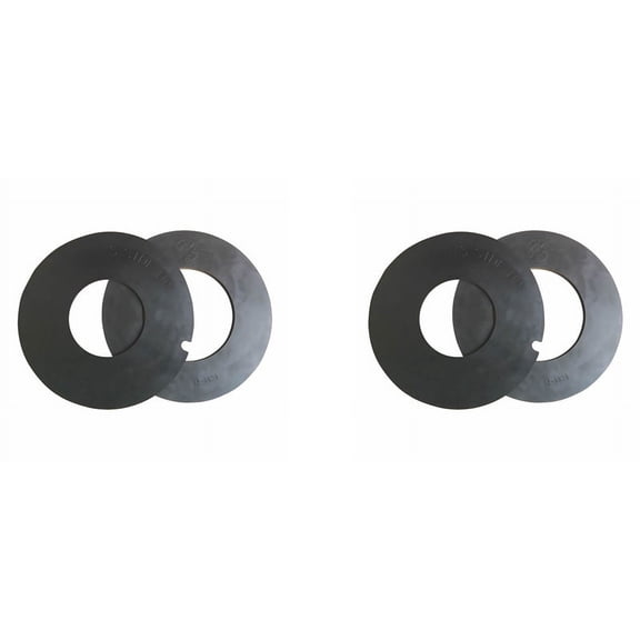 2X RV Toilet Rubber Bowl Seal Kit 385311462 385316140 for / //VacuFlush Trailer RV Toilet