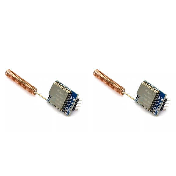 2X Ra-01 LoRa SX1278 433M Wireless Spread Spectrum Transmission Module Most Distant 10KM