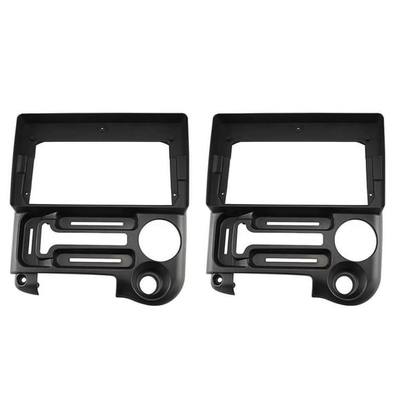 2X Radio Fascia for Santro 2003-2005 DVD Stereo Frame Plate Adapter Mounting Dash Installation Bezel Trim Kit
