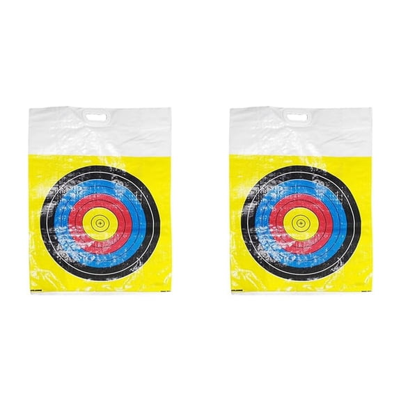 2X Range Archery Bag Target Replacement Cover with 2 Sides Easy to Transport Range Archery Target Cover A