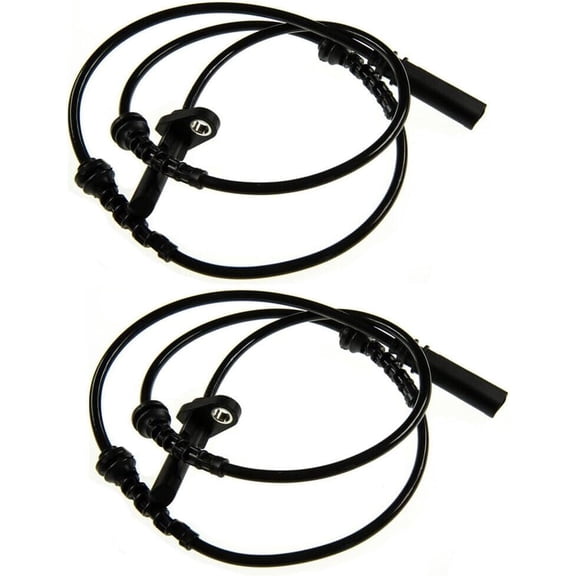 2X Rear Driver Passenger Side ABS Wheel Speed Sensor Compatible With BMW 535i 14-16 535I GT 10-17 550i 14-16 550I GT 10-17 34526775866 ALS1961