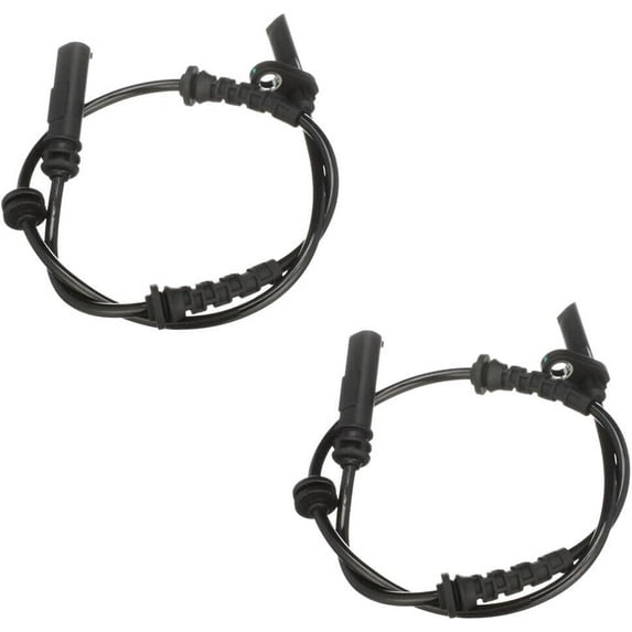 2X Rear Driver Passenger Side ABS Wheel Speed Sensor Compatible With BMW M5 13-17 M6 12-19 528I 11-16 535I 11-16 550I 11-16 650I 12-19 34526784901