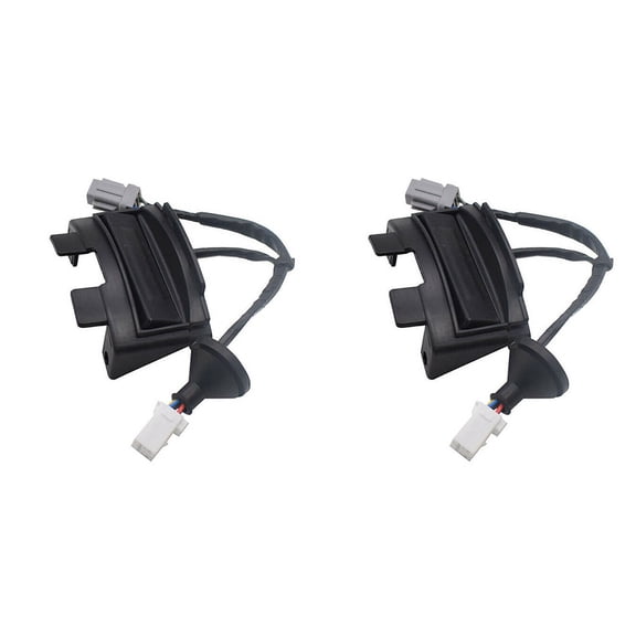 2X Rear Trunk Hatch Release Switch Buttons Open Button for 2012-2017 81260-2V010 812602V010,2 * Tailgate Open Button,black