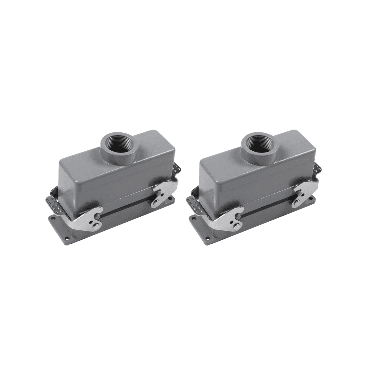 2X Rectangular H24B-He-024-1 Heavy Duty Connectors Power 24 Pin Cores ...