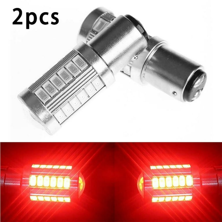 Set P21/5W red or white SMD LED duplo BAY15D 1157 (New) • Rideround