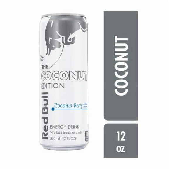 2X - Red Bull Coconut Edition Coconut Berry Energy Drink 12 fl oz