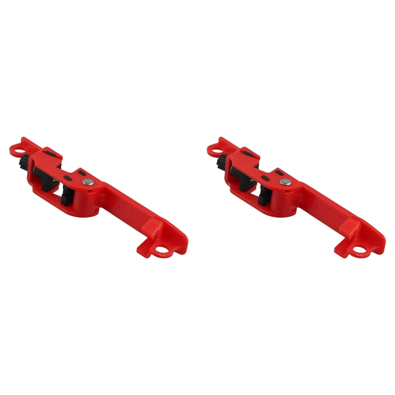 2X Red Electrical Box Circuit Breaker Lockout, Tagout Breaker Box Lock ...
