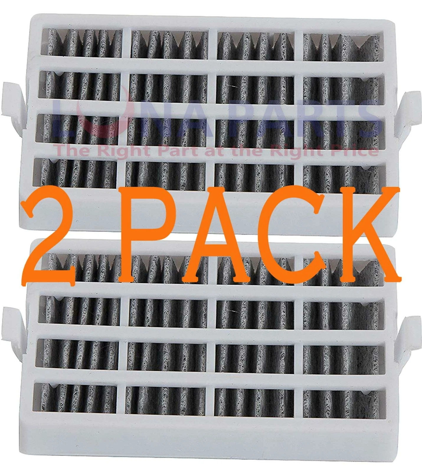 2X Refrigerator Air Filter For Kitchenaid Krff507Ess00