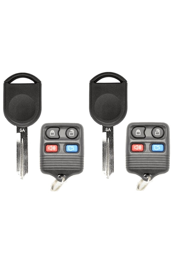 2X Remote 4B + Lincoln H92 / H84 PT SA Transponder Key Chip 4D63 VLS
