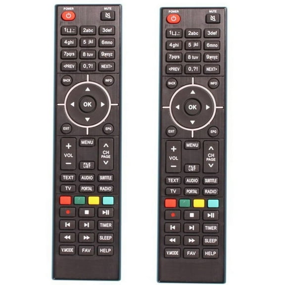 2X Remote Control of Star /H2S /H2H /H5 /H5.2S Satellite Receiver Combo, Directly Use