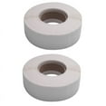 thumbnail image 1 of 2X Removable Freezer Labels 1 x 3 Inch Food Storage Stickers Refrigerator Freezer (Blank White), 1 of 8