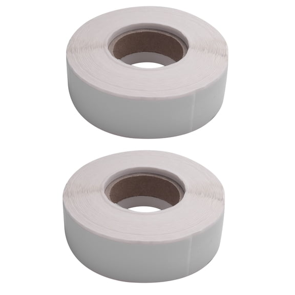 2X Removable Freezer Labels 1 x 3 Inch Food Storage Stickers Refrigerator Freezer (Blank White)