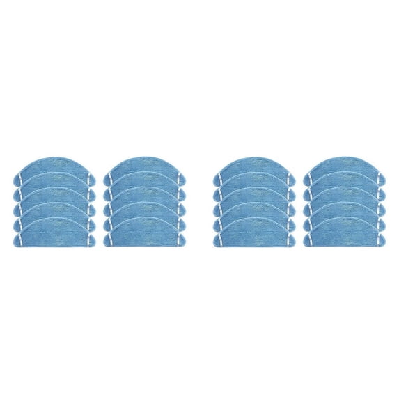 2X Replaceable Mop Cloth Pads for K650 Robot Vacuum Cleaner Accessories Sweeping Sweeper Cleaning Pads
