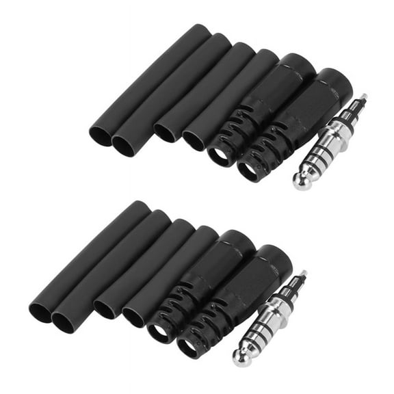 2X Replacement Helicopter Plug Headset Adapter U-174 / U Type A Solder for