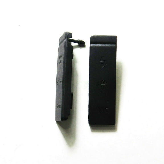2X Replacement Interface Cover Rubbber Cap Part USB Rubber Replacement for Canon 5D Mark II 5D2