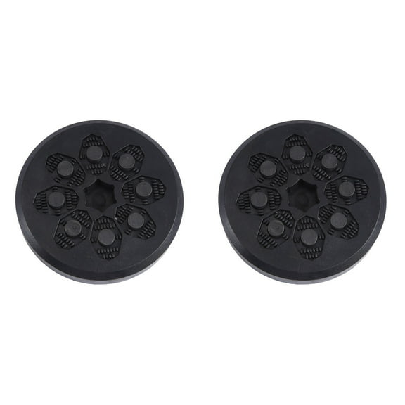 2X Replacement Slide Pucks Slider Block for Skateboard Longboard Sliding Gloves Round Slide Pucks