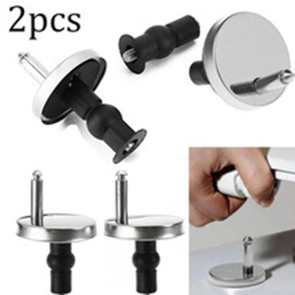 2X Replacement Toilet Lid Hinge Fixing Screws for Standard Toilets