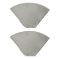 2X Reusable pour Over Coffee Filter Stainless Steel Fine Mesh Coffee