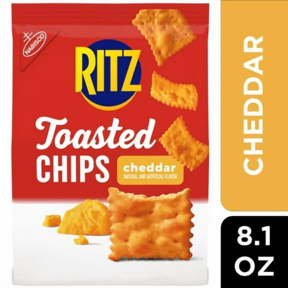 2X-Ritz Toasted Chips Cheddar Crackers - 8.1 oz