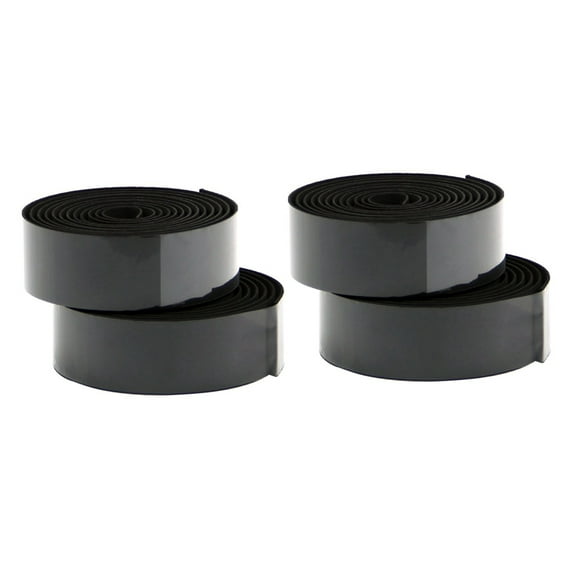 2X Road Bike Bicycle Cork Handlebar Bar Grip Wrap Tape + 2 Bar Plugs-Black