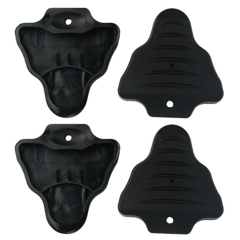 2X Road Bike Cleat Covers Bicycle Shoe Clipless Protector Fits Look Road Cleats Cover for Spd Sl Pedal Systems