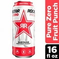 thumbnail image 1 of 2X-Rockstar Pure Zero Fruit Punch Energy Drink - 16 fl oz, 1 of 4